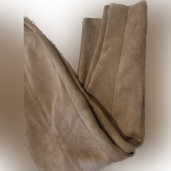 Zara Faux Suede Leggings - Picture 4 of 7